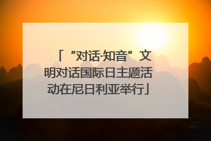 “对话·知音”文明对话国际日主题活动在尼日利亚举行