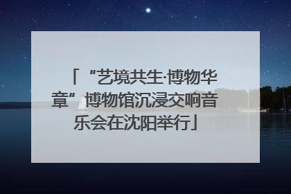 “艺境共生·博物华章”博物馆沉浸交响音乐会在沈阳举行