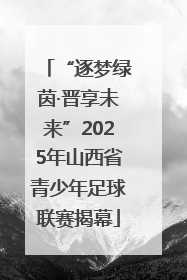 “逐梦绿茵·晋享未来”2025年山西省青少年足球联赛揭幕