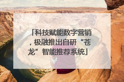 科技赋能数字营销，极融推出自研“苍龙”智能推荐系统