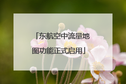 东航空中流量地图功能正式启用