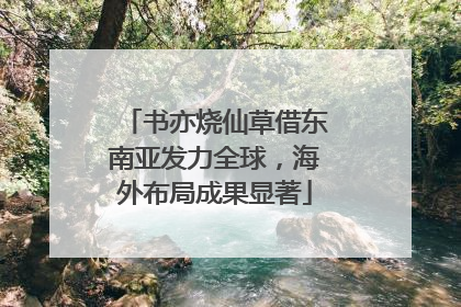 书亦烧仙草借东南亚发力全球，海外布局成果显著
