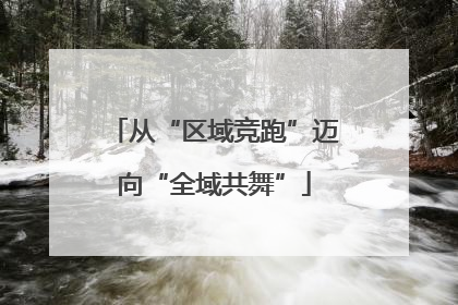 从“区域竞跑”迈向“全域共舞”