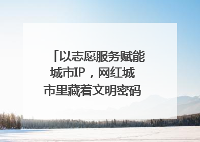 以志愿服务赋能城市IP，网红城市里藏着文明密码｜新京报评论