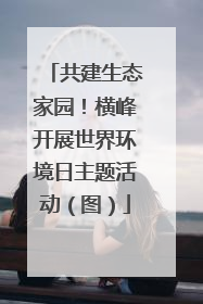 共建生态家园！横峰开展世界环境日主题活动（图）