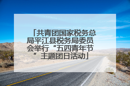 共青团国家税务总局平江县税务局委员会举行“五四青年节”主题团日活动