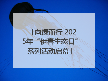 向绿而行 2025年“伊春生态日”系列活动启幕