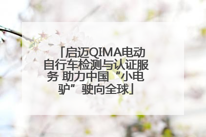 启迈QIMA电动自行车检测与认证服务 助力中国“小电驴”驶向全球
