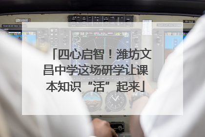 四心启智！潍坊文昌中学这场研学让课本知识“活”起来