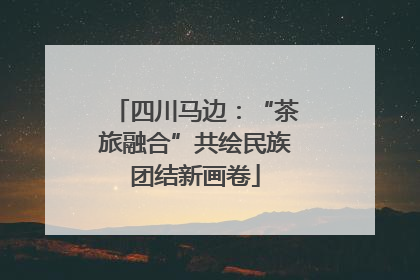 四川马边：“茶旅融合”共绘民族团结新画卷