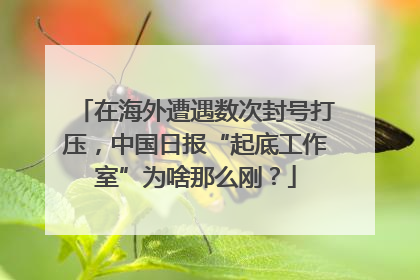 在海外遭遇数次封号打压，中国日报“起底工作室”为啥那么刚？