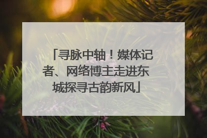 寻脉中轴！媒体记者、网络博主走进东城探寻古韵新风