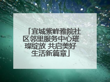 宜城紫峰雅院社区邻里服务中心璀璨绽放 共启美好生活新篇章