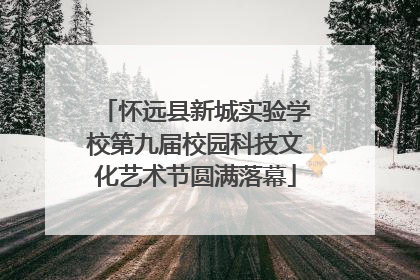怀远县新城实验学校第九届校园科技文化艺术节圆满落幕