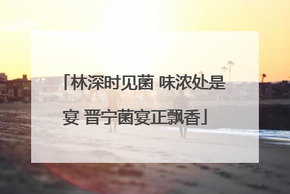 林深时见菌 味浓处是宴 晋宁菌宴正飘香
