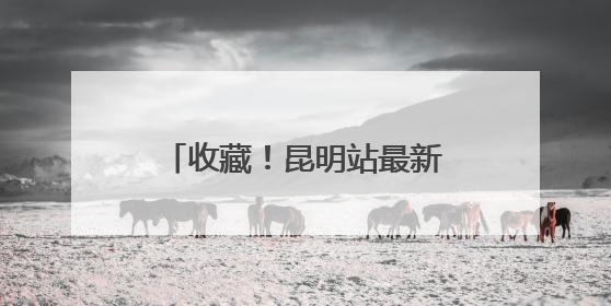 收藏！昆明站最新行李寄存指南来了
