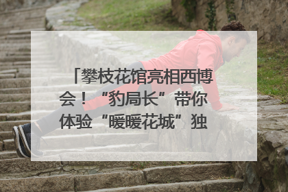 攀枝花馆亮相西博会！“豹局长”带你体验“暖暖花城”独特魅力｜西博视界