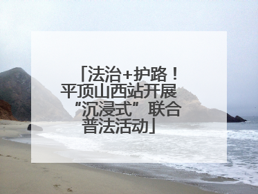 法治+护路！平顶山西站开展“沉浸式”联合普法活动