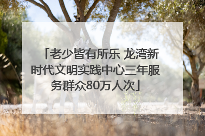 老少皆有所乐 龙湾新时代文明实践中心三年服务群众80万人次