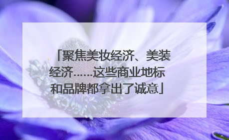 聚焦美妆经济、美装经济……这些商业地标和品牌都拿出了诚意