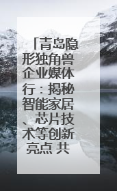 青岛隐形独角兽企业媒体行：揭秘智能家居、芯片技术等创新亮点 共绘科技新篇章