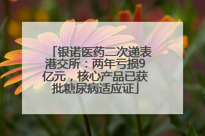 银诺医药二次递表港交所：两年亏损9亿元，核心产品已获批糖尿病适应证