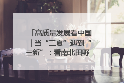 高质量发展看中国｜当“三夏”遇到“三新”：看南北田野里的科技共生记