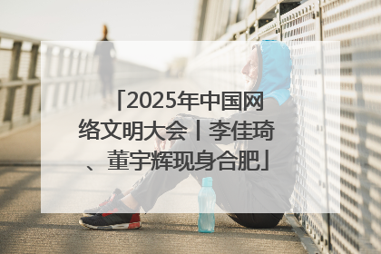 2025年中国网络文明大会丨李佳琦、董宇辉现身合肥