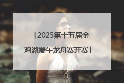 2025第十五届金鸡湖端午龙舟赛开赛