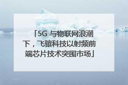 5G 与物联网浪潮下，飞骧科技以射频前端芯片技术突围市场