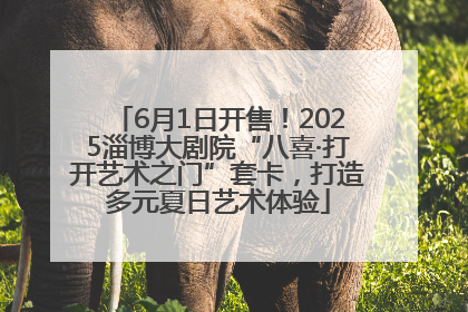 6月1日开售！2025淄博大剧院“八喜·打开艺术之门”套卡，打造多元夏日艺术体验
