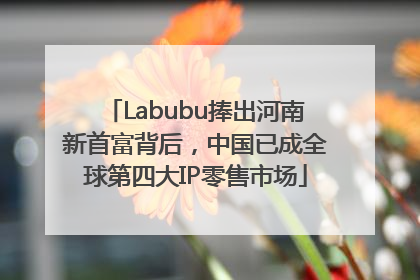 Labubu捧出河南新首富背后，中国已成全球第四大IP零售市场