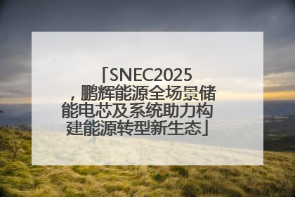 SNEC2025，鹏辉能源全场景储能电芯及系统助力构建能源转型新生态